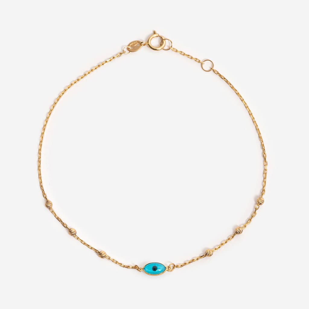 Guardian Eye Bracelet | 9ct Gold