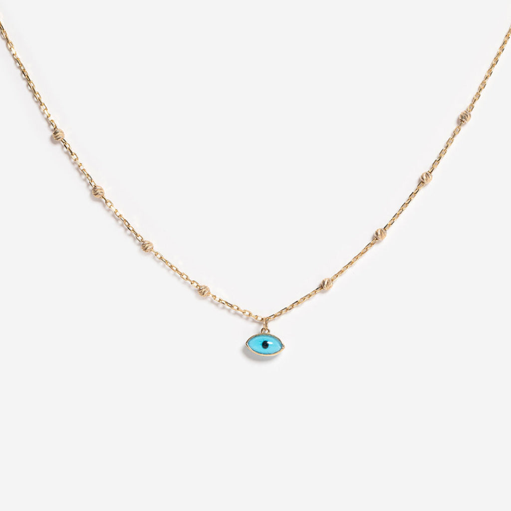 Guardian Eye Necklace | 9ct Gold - Bracelet