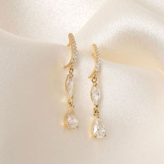 Hailstorm Drop Earrings | 9ct Gold - Earrings