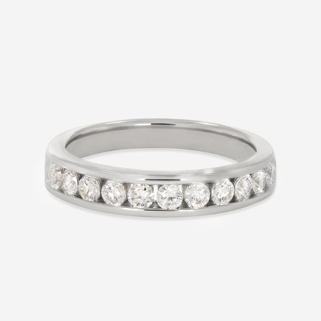 HANNAH | Lab Grown Diamond Wedding Ring in Platinum - Rings