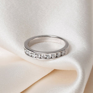 HANNAH | Lab Grown Diamond Wedding Ring in Platinum
