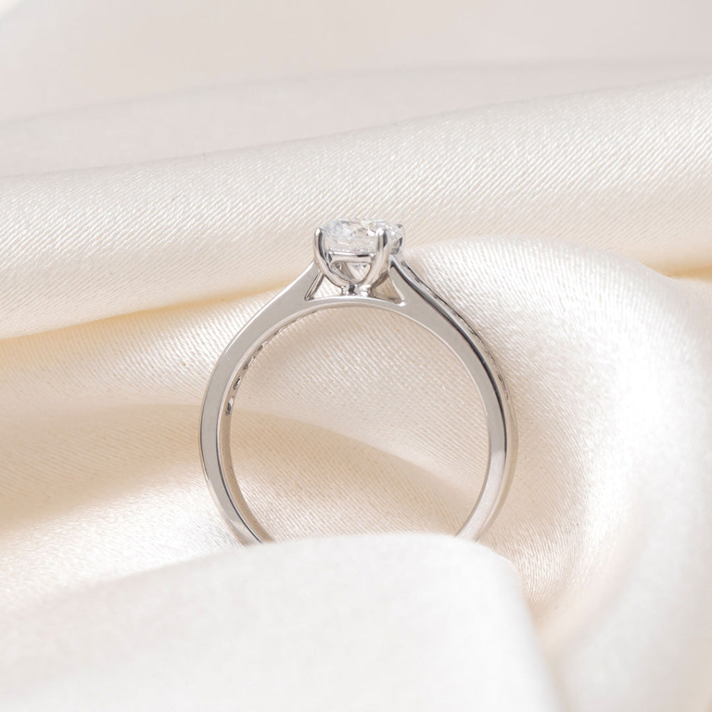 HARLOW 1ct | Round Solitaire Lab Grown Diamond Engagement