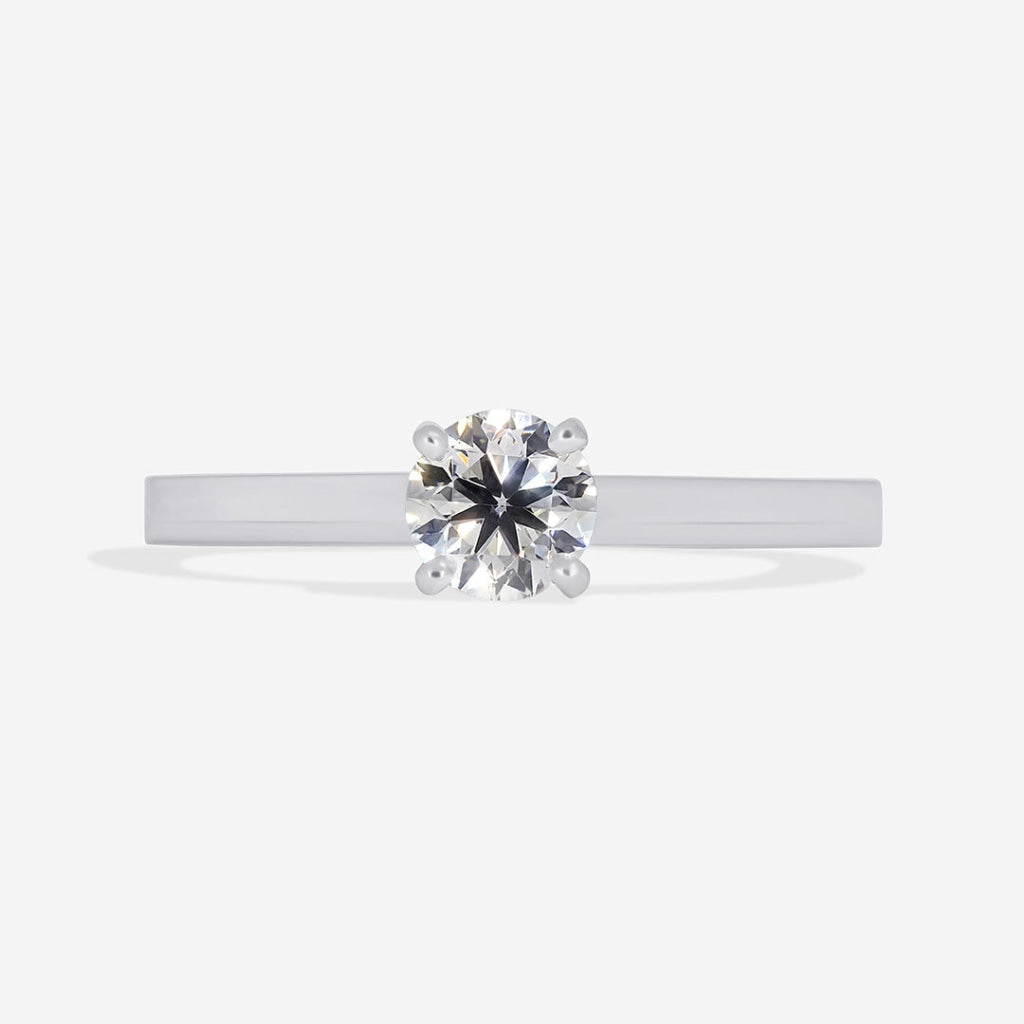 Harmony 18ct White Gold Solitaire Engagement Ring