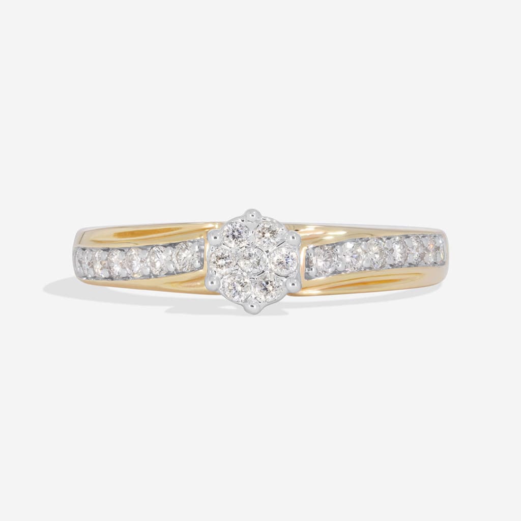 HARPER - 9ct Gold | Diamond Engagement Ring - New