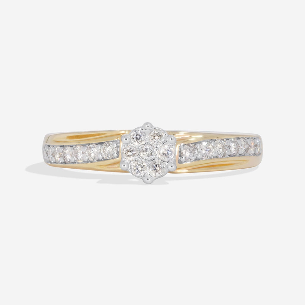 HARPER - 9ct Gold | Diamond Engagement Ring - New