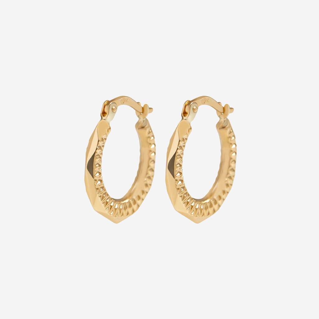Hastings Hoop Earrings | 9ct Gold