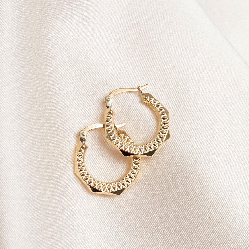 Hastings Hoop Earrings | 9ct Gold