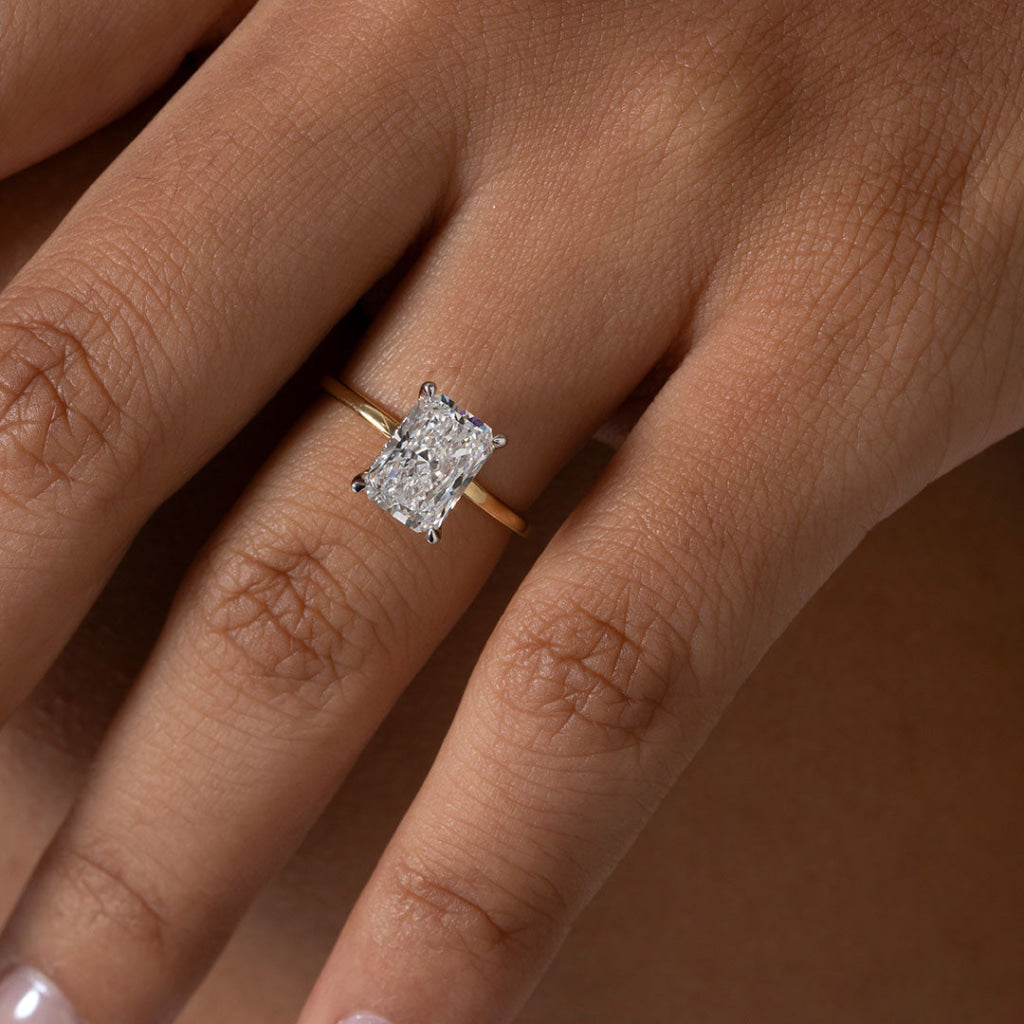 HAVEN 2ct | Radiant Solitaire Lab Grown Diamond Engagement