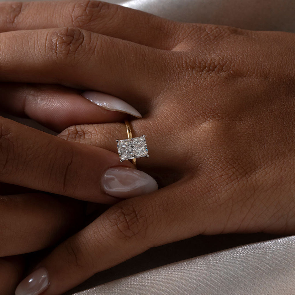 HAVEN 2ct | Radiant Solitaire Lab Grown Diamond Engagement