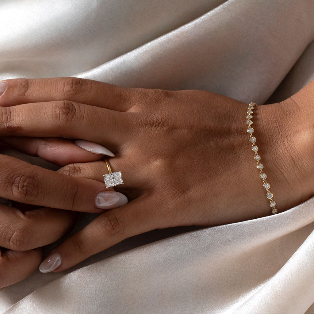 HAVEN 2ct | Radiant Solitaire Lab Grown Diamond Engagement