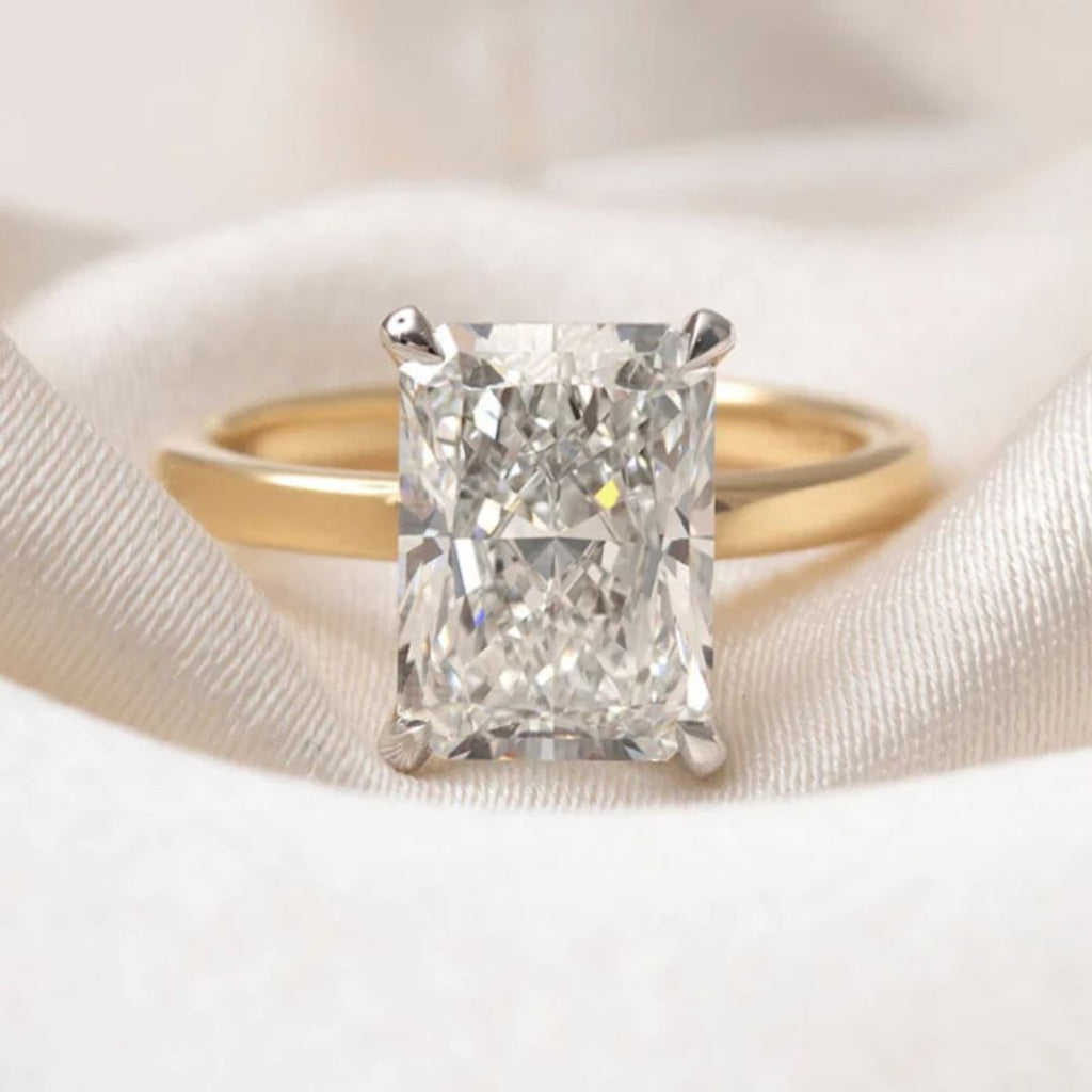 HAVEN 4ct | Radiant Solitaire Lab Grown Diamond Engagement