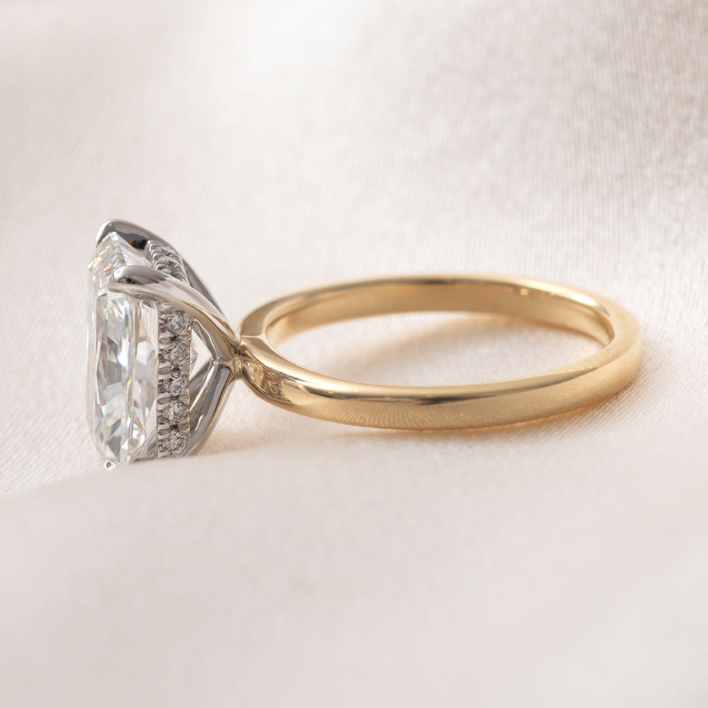 HAVEN 4ct | Radiant Solitaire Lab Grown Diamond Engagement