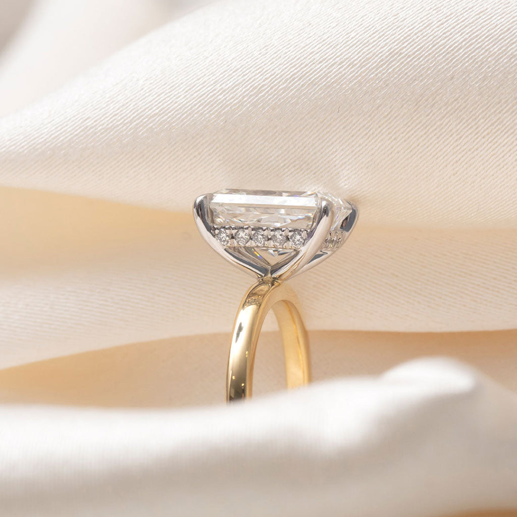 HAVEN 4ct | Radiant Solitaire Lab Grown Diamond Engagement