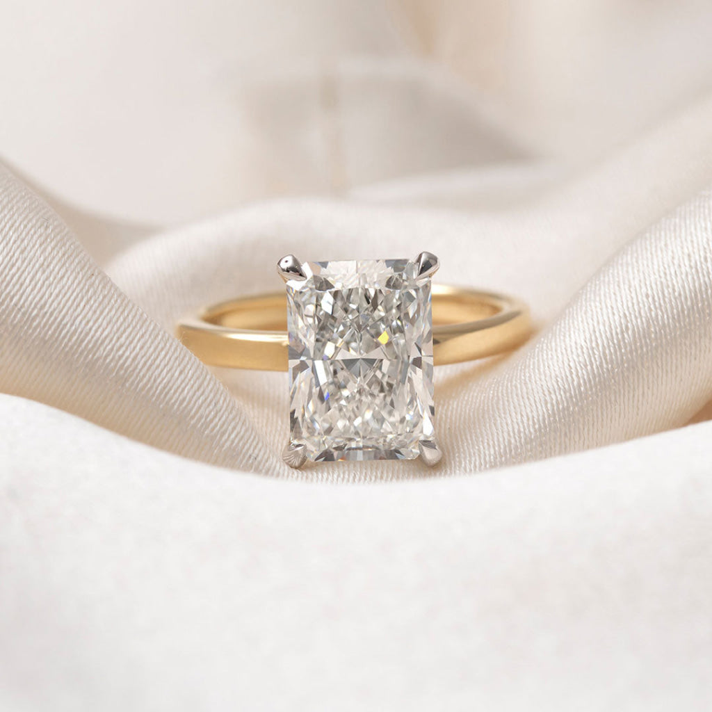 HAVEN 4ct | Radiant Solitaire Lab Grown Diamond Engagement