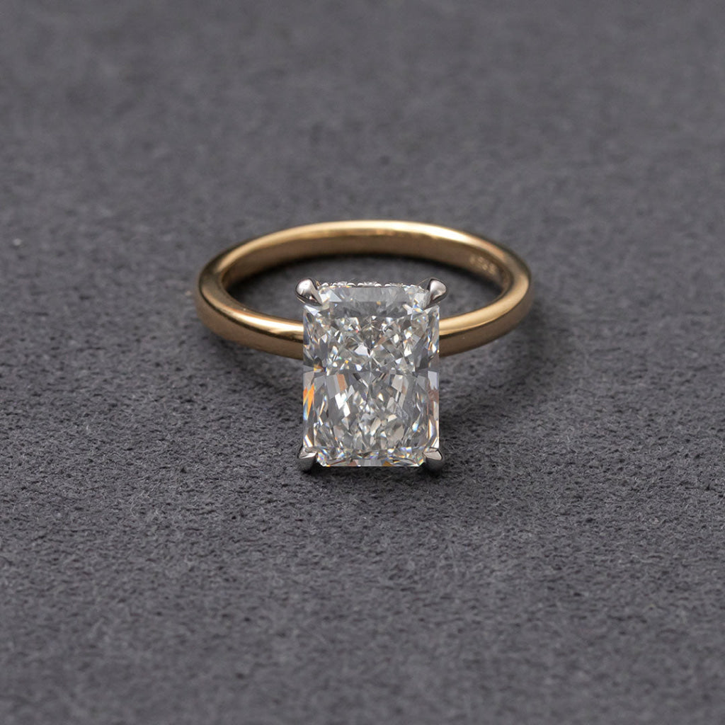 HAVEN 4ct | Radiant Solitaire Lab Grown Diamond Engagement