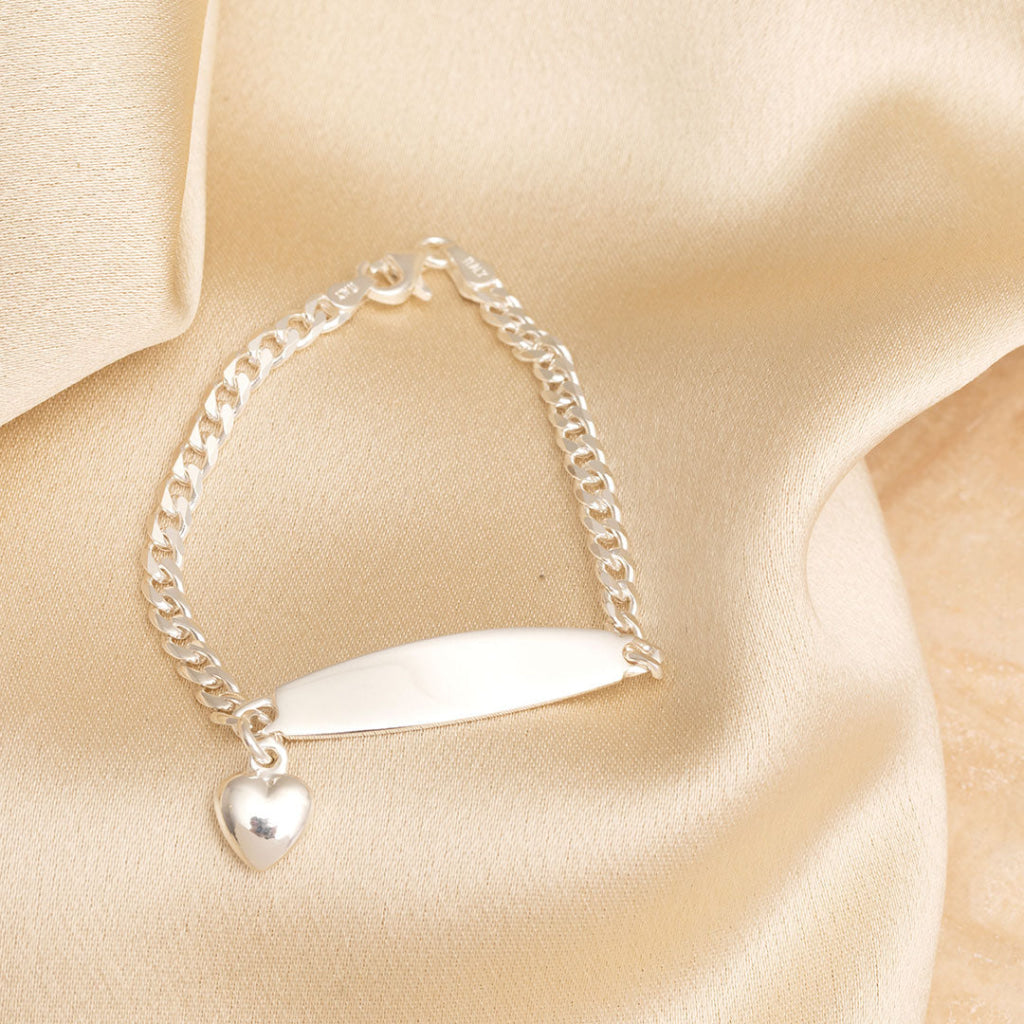 Silver Baby Bracelet | Free Engraving - Gear Jewellers Parnell Street Dublin 