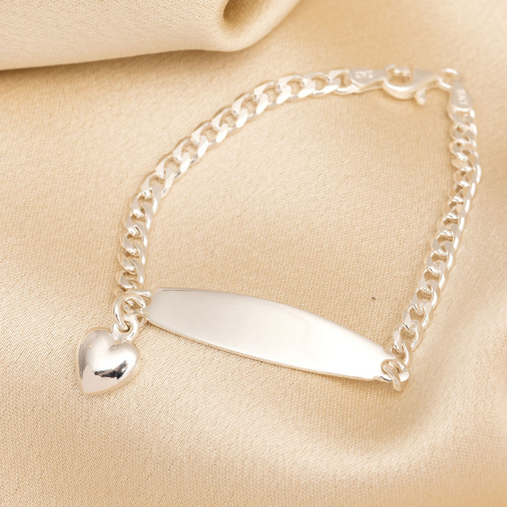 Silver Baby Bracelet | Free Engraving - Gear Jewellers Parnell Street Dublin 