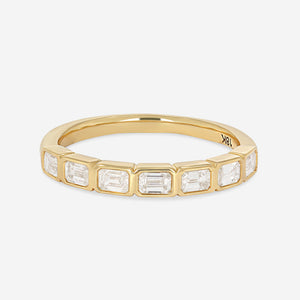 HEIDI | Natural Diamond Wedding Ring in 18ct Gold