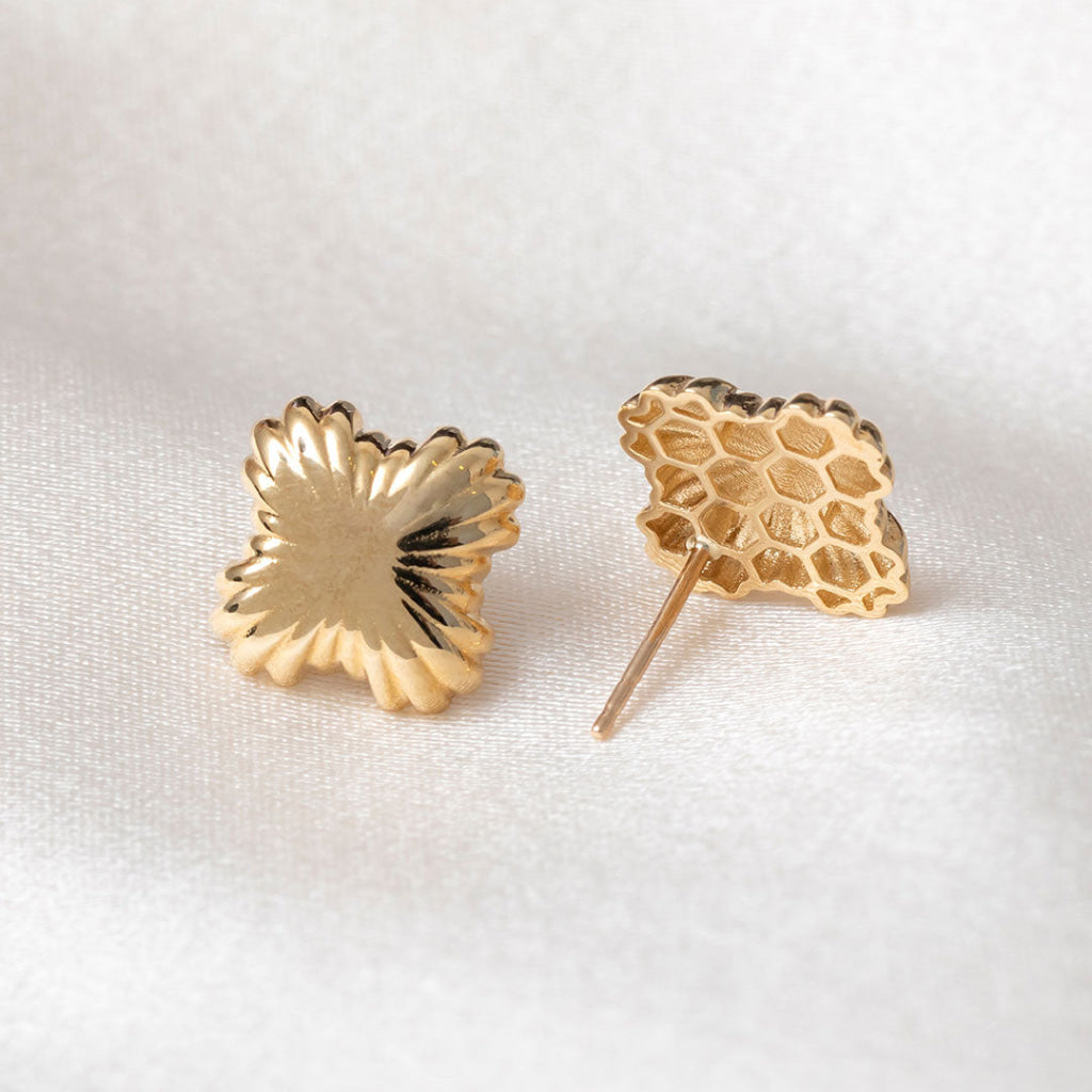 Hero Earrings | 9ct Gold - Earrings