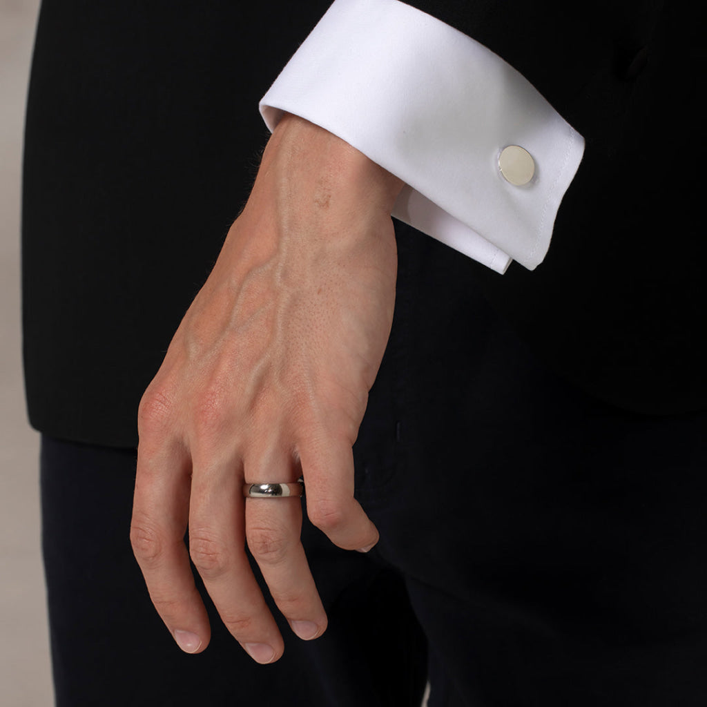 Higgins 6mm | Men’s Wedding Ring in Palladium 500 - Rings
