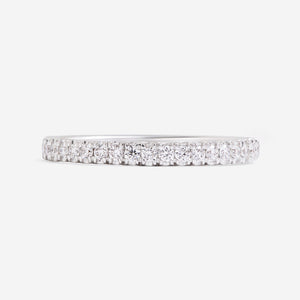 HOLLY | Diamond Wedding Ring in 9ct White Gold