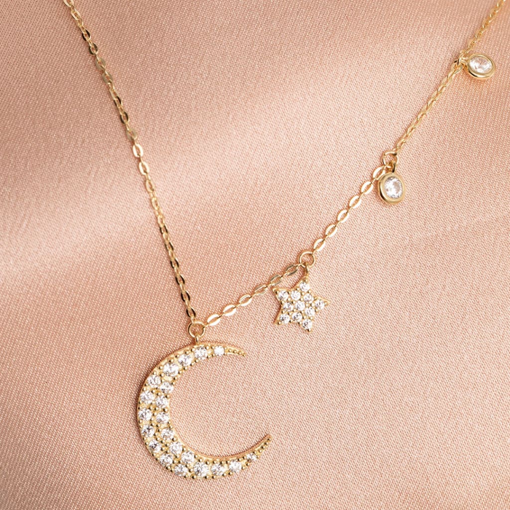 Honeymoon Necklace | 9ct Gold