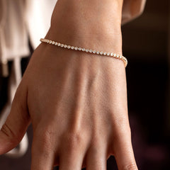 HOPE - 1ct | Lab Grown Diamond Tennis Bracelet in 9ct Gold