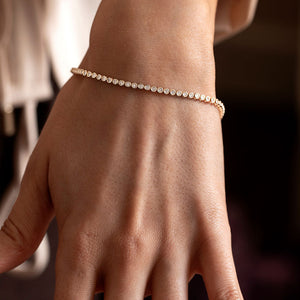 HOPE - 1ct | Lab Grown Diamond Tennis Bracelet in 9ct Gold