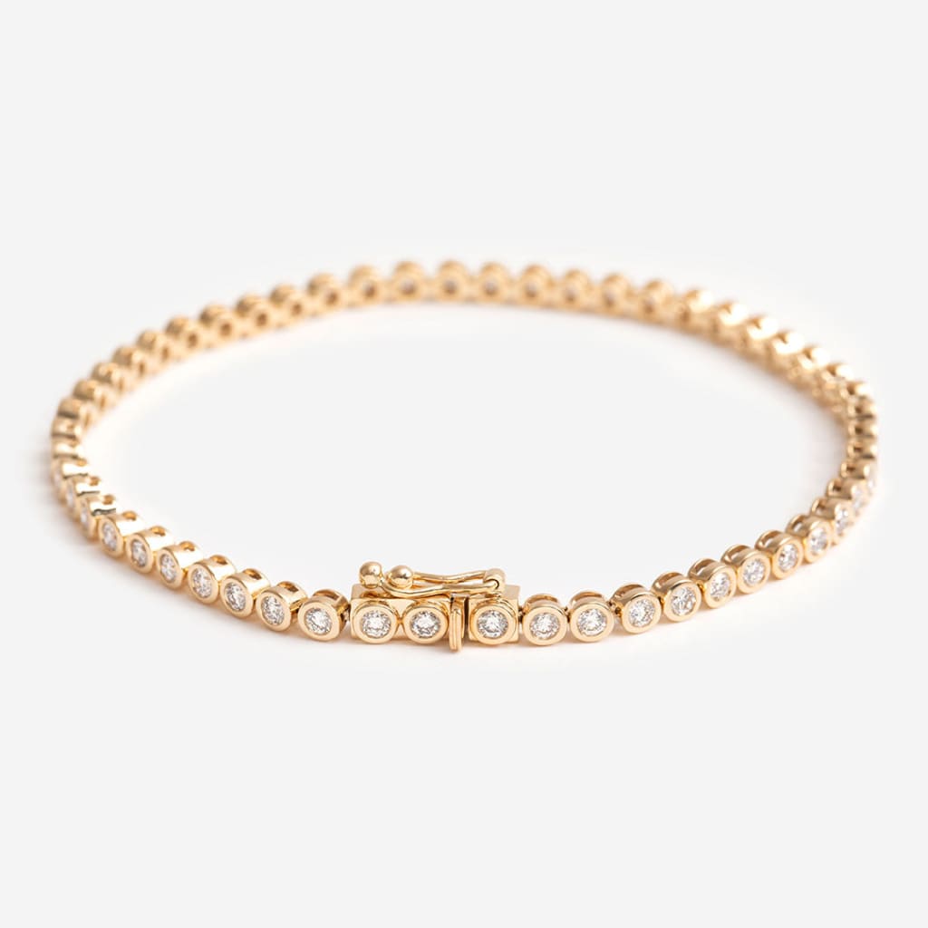 Hope - 2ct | Lab Grown Diamond Tennis Bracelet 9ct Gold