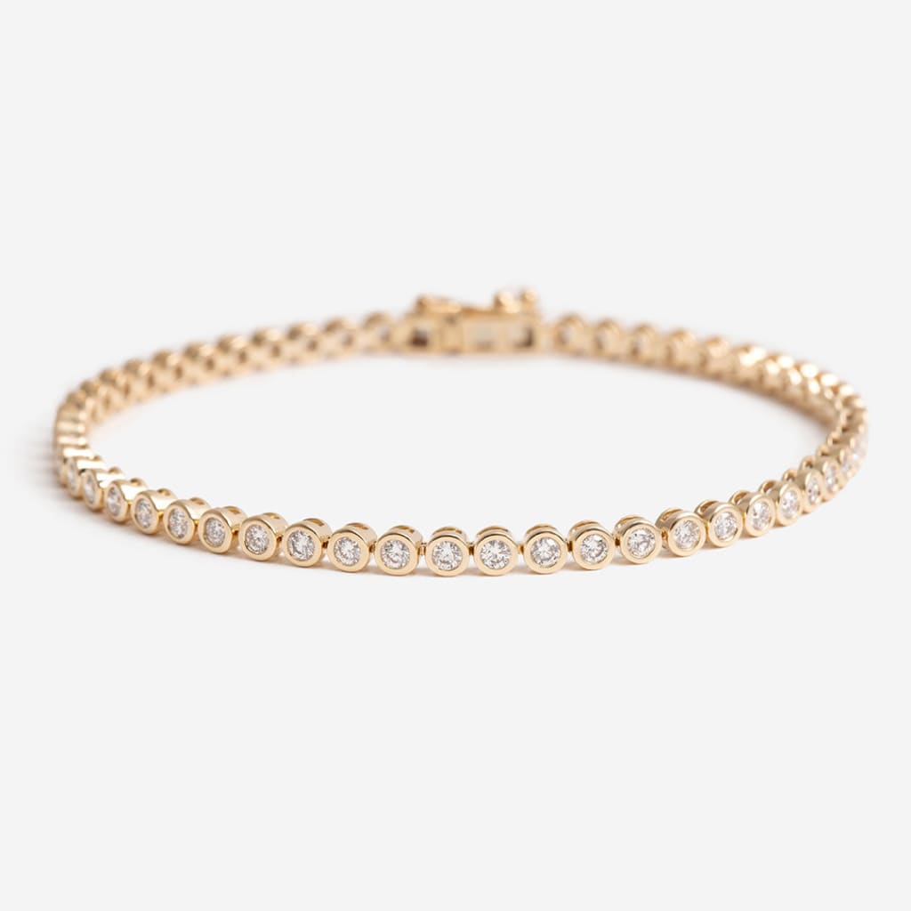 Hope - 2ct | Lab Grown Diamond Tennis Bracelet 9ct Gold