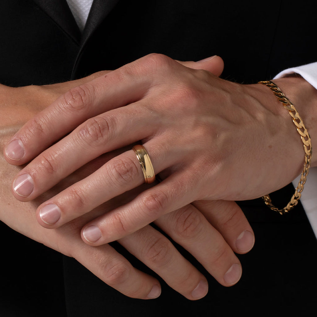 HORRIGAN 6mm | Men’s Wedding Ring in 9ct Gold - Rings