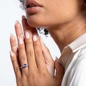 HOWTH | Sapphire Diamond Ring