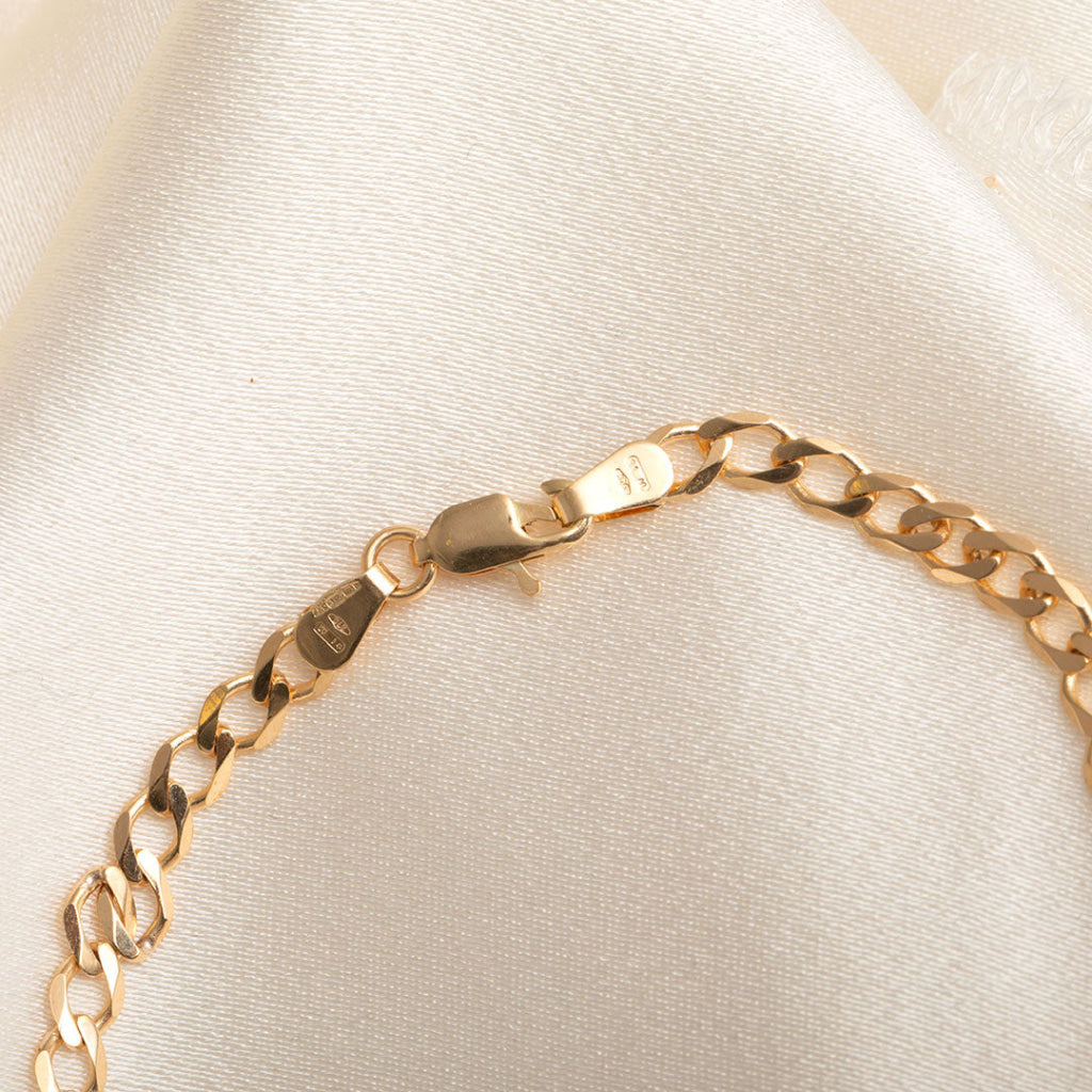 Identity Curb Bracelet | 9ct Gold - Bracelet