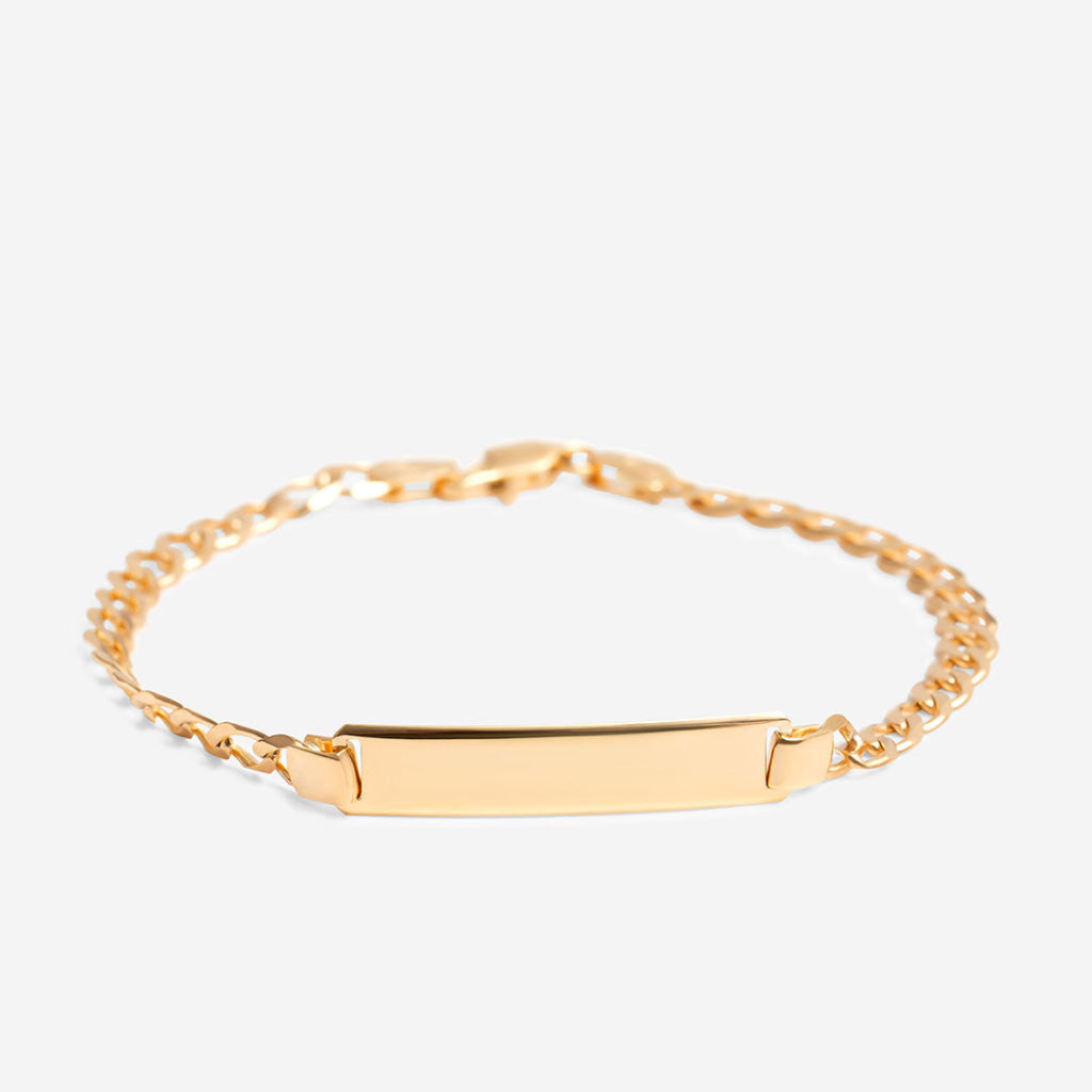 Identity Curb Bracelet | 9ct Gold - Bracelet