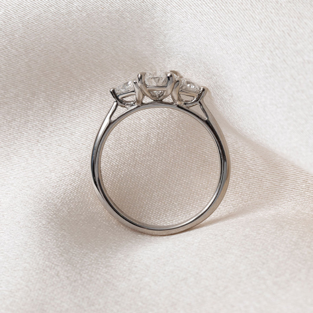 IKARIA 1.50ct | Pear 3-Stone Lab Grown Diamond Engagement