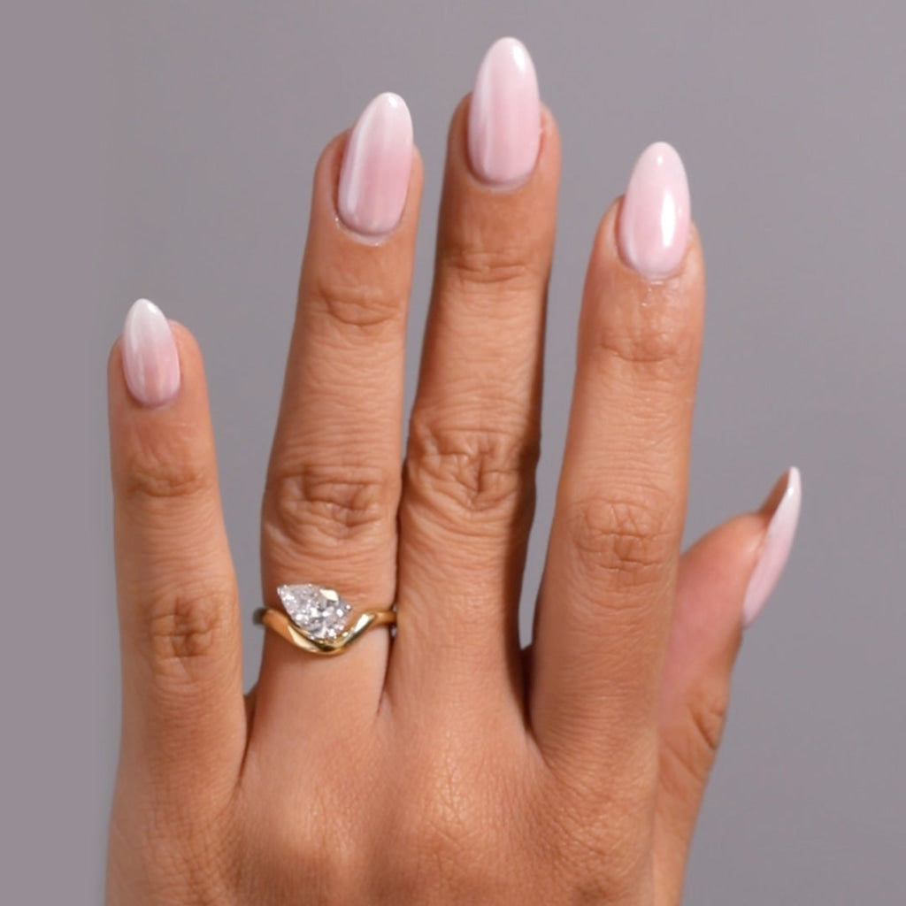 IMANI 1.50ct | Pear Solitaire Lab Grown Diamond Engagement