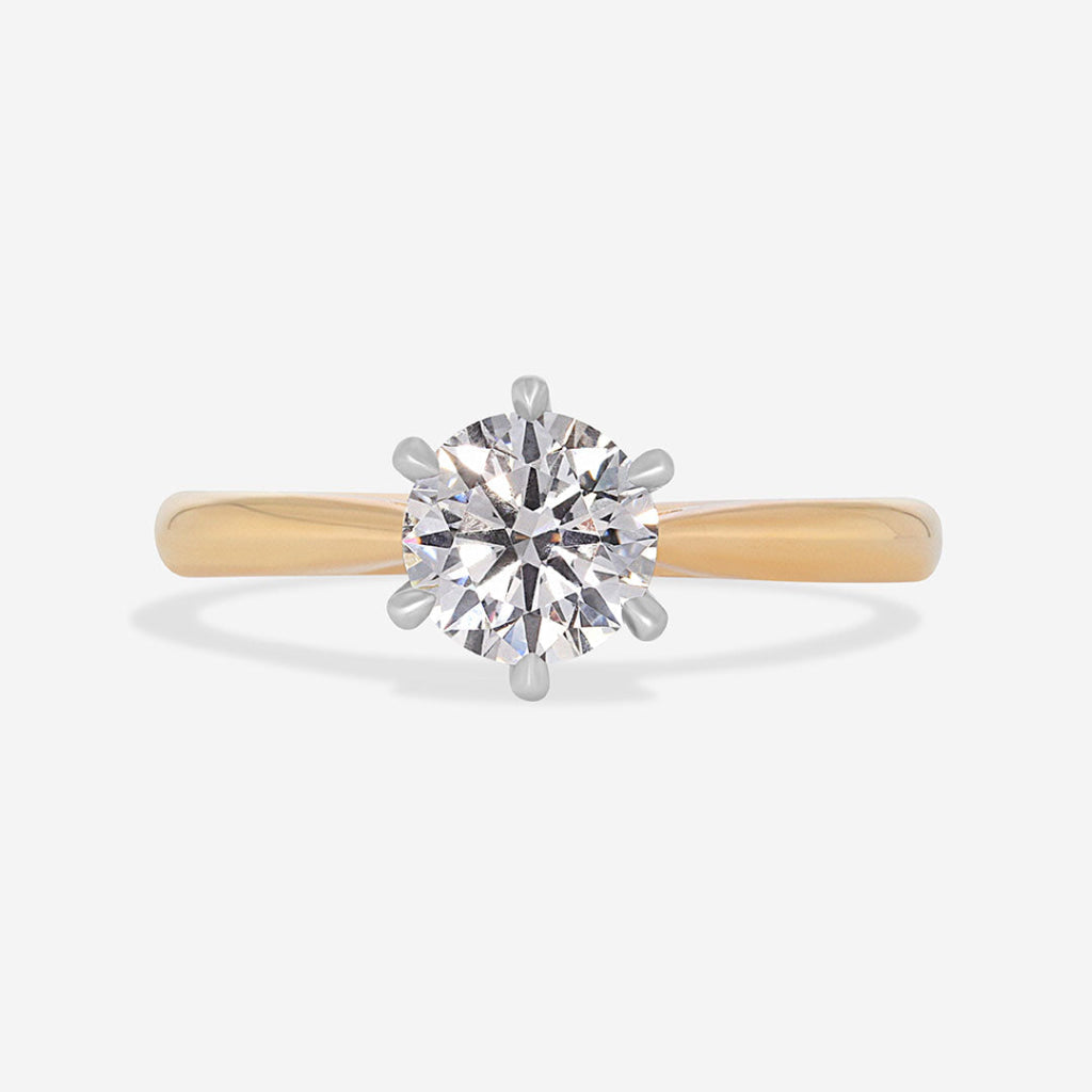 IMPERIAL 0.75ct | Round Solitaire Lab Grown Diamond Engagement Ring in 18ct Gold