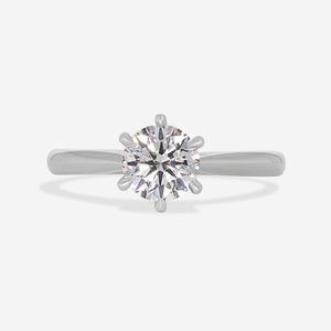 IMPERIAL 0.75ct | Round Solitaire Lab Grown Diamond Engagement Ring in Platinum