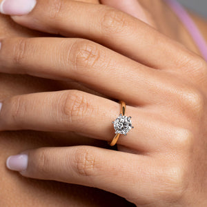 IMPERIAL 1.20ct | Round Solitaire Lab Grown Diamond Engagement Ring in 18ct Gold