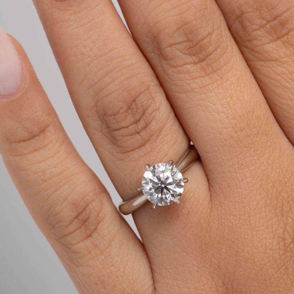 IMPERIAL 1.70ct | Round Solitaire Lab Diamond Set