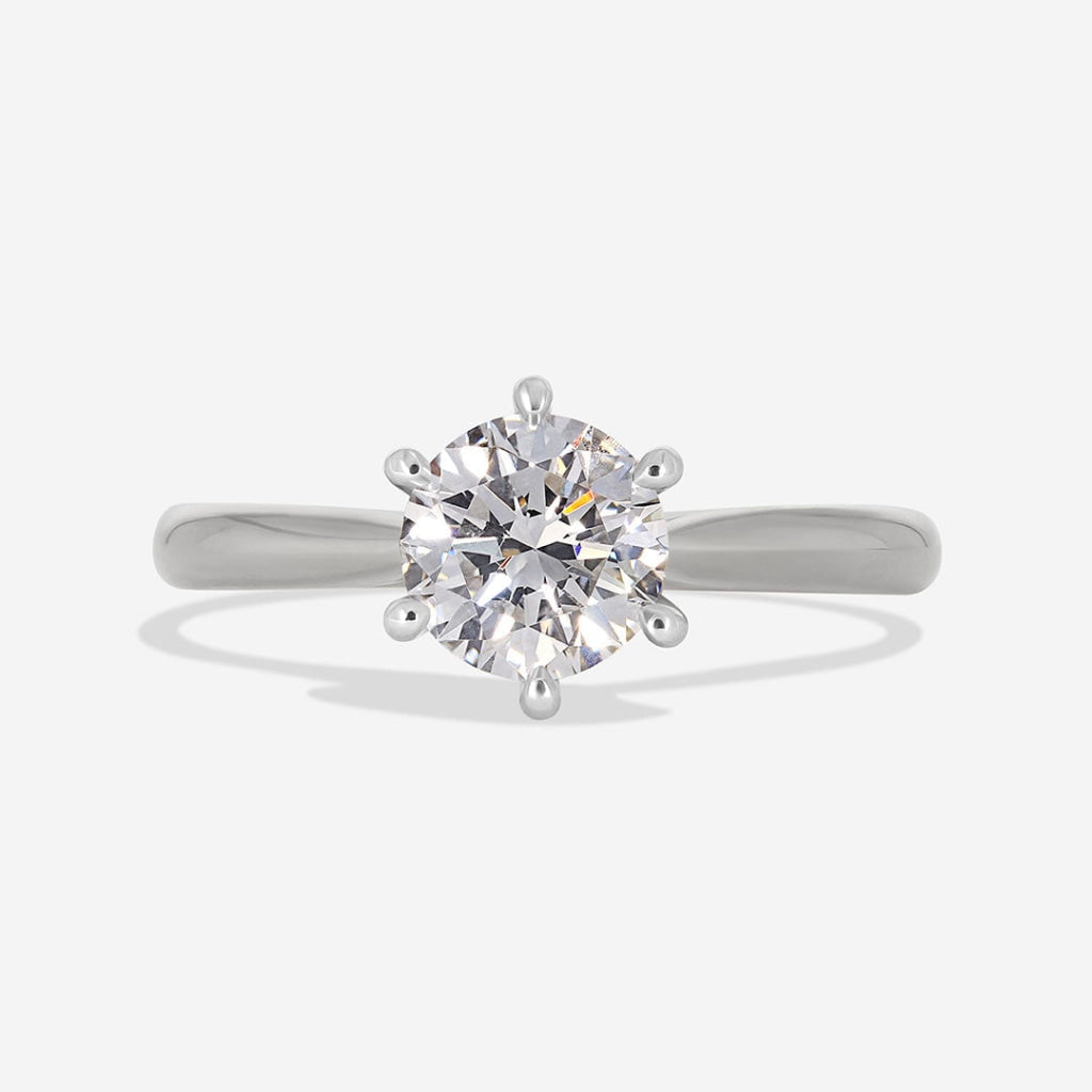 Imperial Platinum 1ct Lab Grown Diamond Engagement Ring