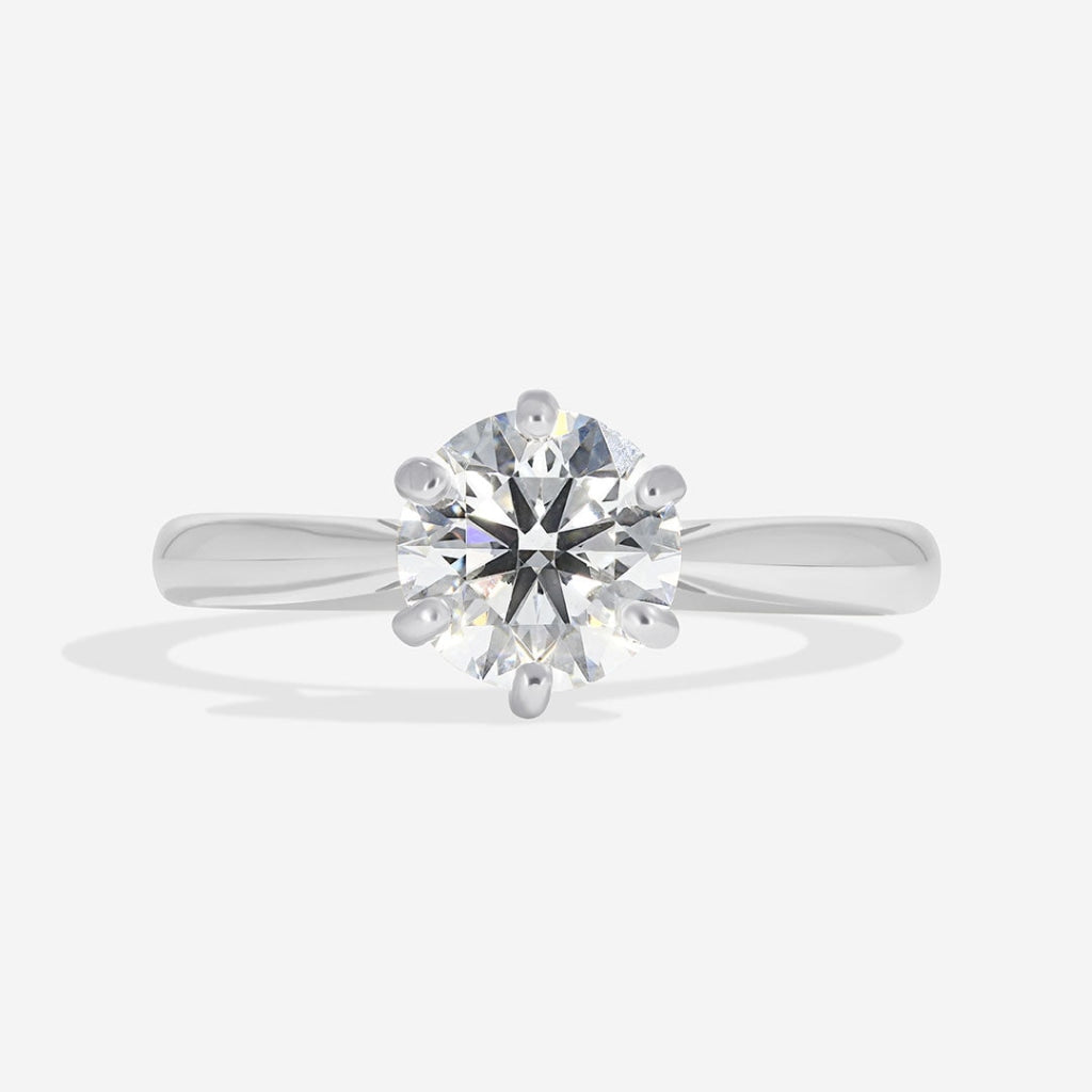Imperial Platinum Lab Grown Diamond Engagement Ring