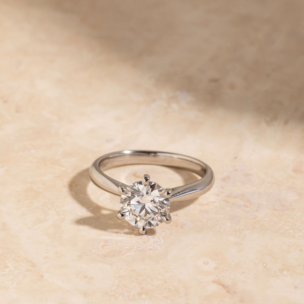 IMPERIAL Platinum 2.00ct | Diamond Engagement Ring Lab
