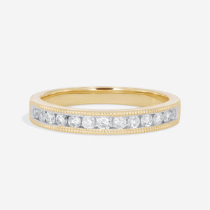 INFINITY | Diamond Wedding Ring in 9ct Gold
