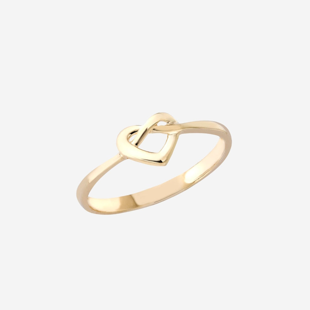 Infinity Heart Ring | 9ct Gold