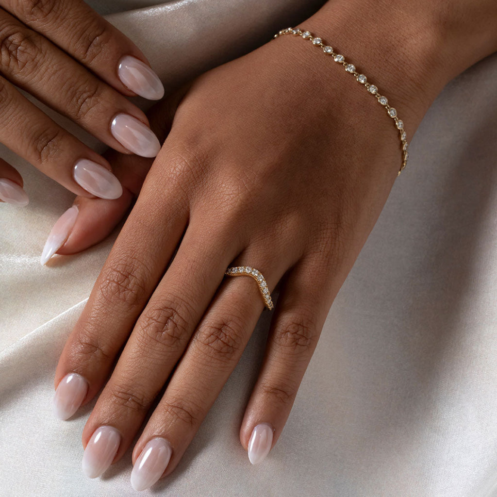 INGRID | Lab Grown Diamond Wedding Ring in 18ct Gold - Rings