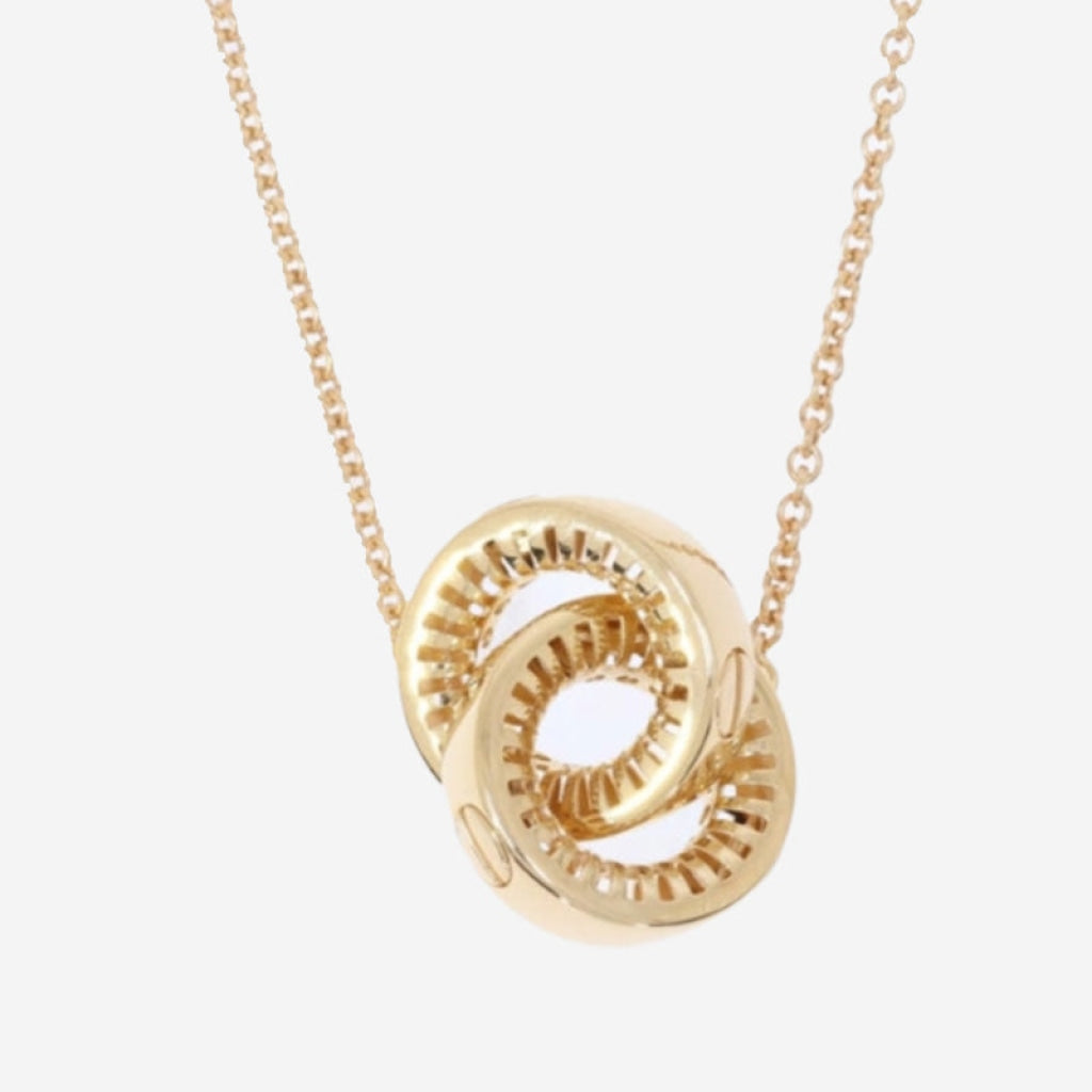 Interlocking Necklace | 18ct Gold - Necklace