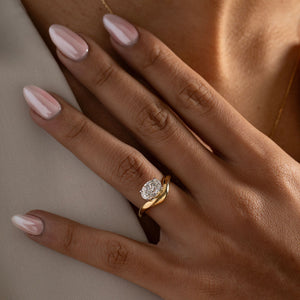 IRENE 1.50ct | Oval Solitaire Lab Grown Diamond Engagement Ring in 18ct Gold