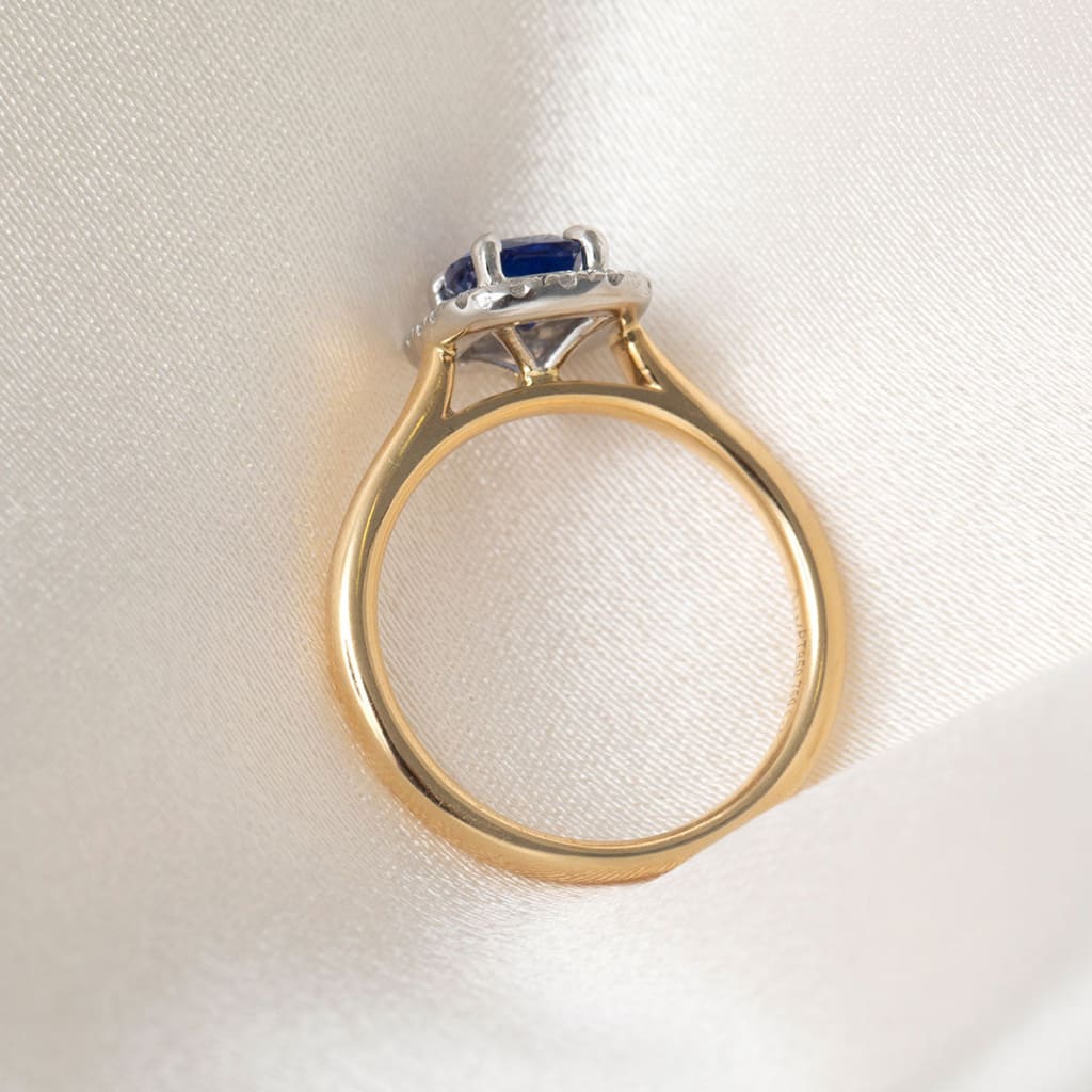 ISADORA 1.20ct | Diamond & Sapphire Ring - Rings