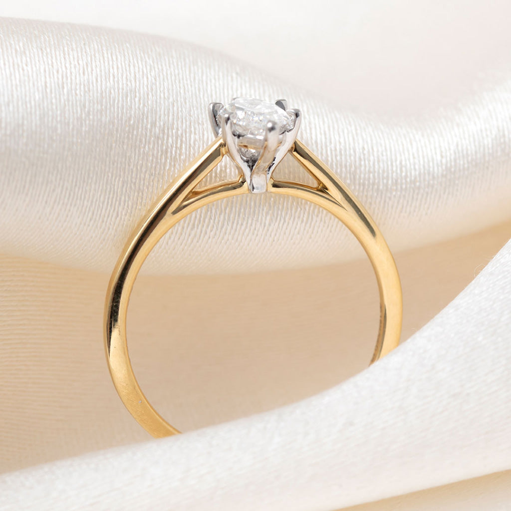 ISLA 0.50ct | Marquise Solitaire Lab Grown Diamond